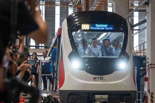 Imatge nou tren transfronterer / Foto: Ministeri de Transport, Malàisia
