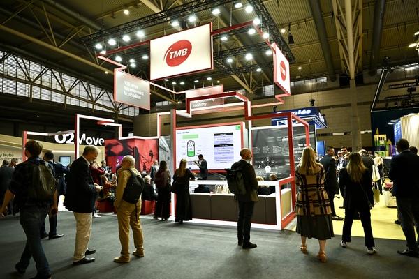 L'estand de TMB al Tomorrow Mobility 2025 / Foto: Miguel Ángel Cuartero (TMB) L'estand de TMB al Tomorrow Mobility 2025 / Foto: Miguel Ángel Cuartero (TMB)