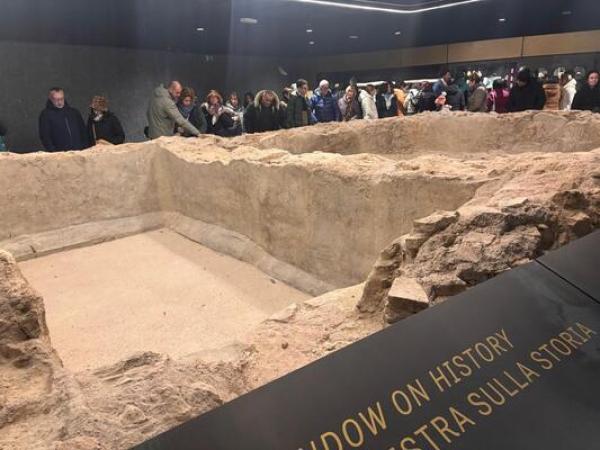 La nova estació de Colosseo. /Foto: ANGELES FERNANDEZ (TMB)