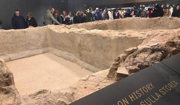 Estació Colosseo del metro de Roma. /FOTO: ANGELES GIMÉNEZ (TMB)