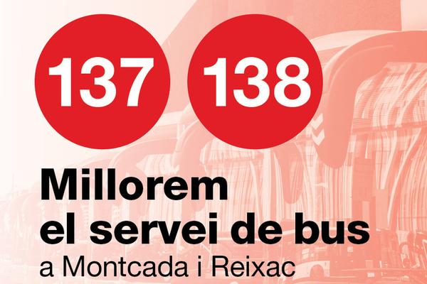Noves línies de bus de proximitat a Montcada i Reixac / Font: TMB