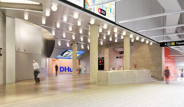 Nou vestíbul al DHUB. /Foto: TMB