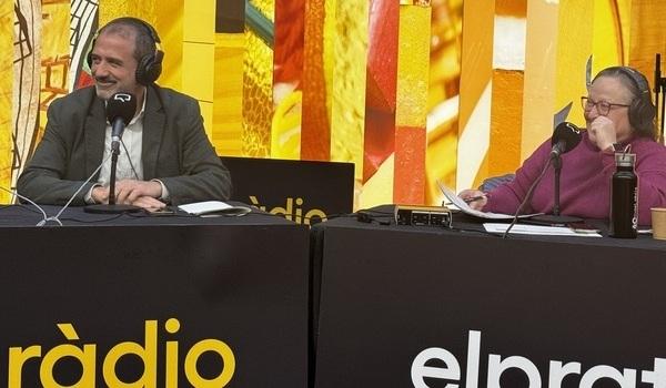 El programa Connectats des de El Prat Estació. /Foto: TMB