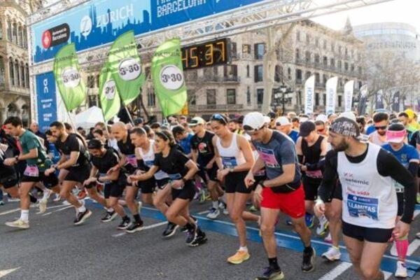 Sortida d'una edició anterior de la marató / Foto: Ajuntament de Barcelona