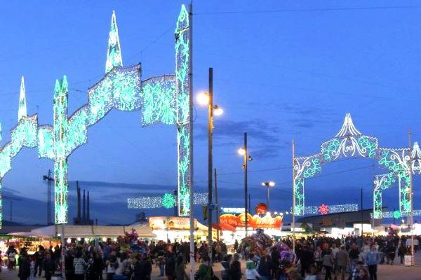 Arcs d'entrada al recinte firal d'una edició anterior / Foto: Ajuntament de Barcelona