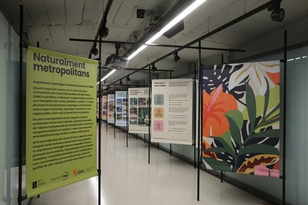 La nova exposició "Naturalment Metropolitans" a l'Espai Mercè Sala / Foto: AMB