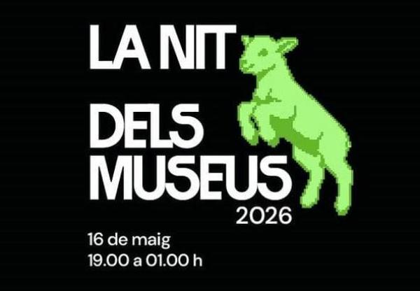 Cartell de La Nit dels Museus 2026 / Imatge: web oficial