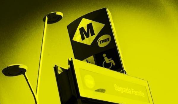 Obres a l'enllaç Catalunya L1 L3. /Foto: TMB