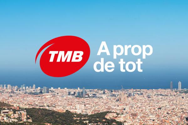 El nou lema corporatiu de TMB, 'A prop de tot' / Imatge: TMB