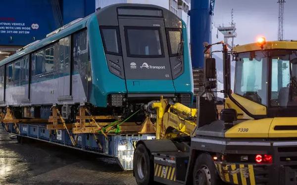 El primer dels nous trens que arriben per la nova línia de Sidney /Foto: SIDNEY METRO