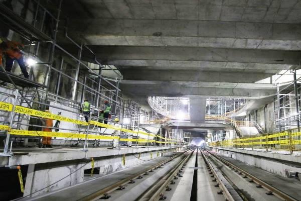 Imatge d'una de les estacions del futur metro de Quito / Foto: Web de Metro de Quito