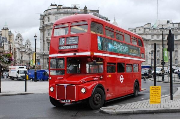 Els clàssics autobusos Routemaster londinencs / Foto: Transport for London