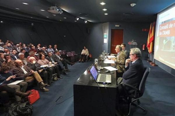 Més de 130 experts es van reunir al II Consell de Mobilitat de l'AMB / Foto: Premsa AMB