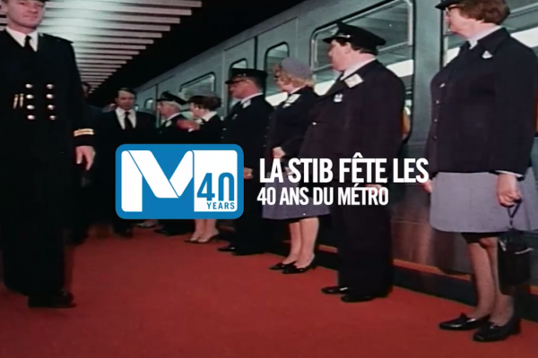 El 20 de setembre del 1976 l'aleshores rei de Bèlgica, Balduí, va inaugurar el metro / Foto: STIB
