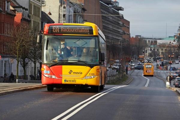Autobusos d'altes prestacions a la ciutat de Copenhaguen / Foto: EMTA