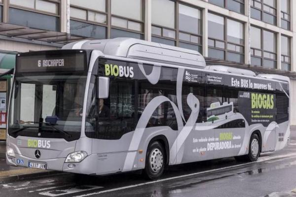 L'autobús de transport urbà que es mou amb biogàs / Foto: La Vanguardia