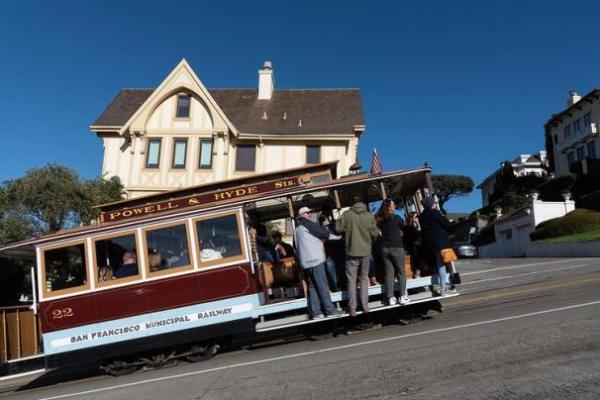 Un dels històrics 'cable cars' de San Francisco / Foto: SFMTA