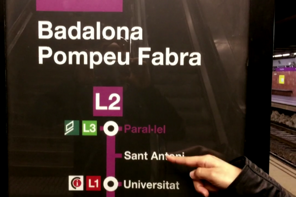 Captura d'un moment del vídeo dels sons de Barcelona / jtrvls