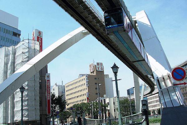 L'espectacular monorail el fan servir turistes però també veïns de la zona / Foto: Domini públic a Wikipedia