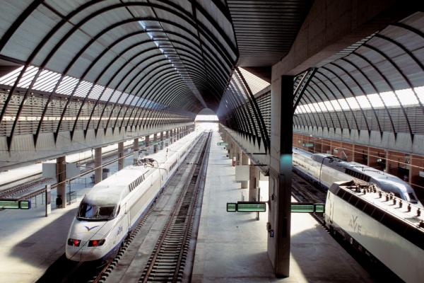 Estació de Sevilla Santa Justa de la línia d'alta velocitat / Foto: Adif