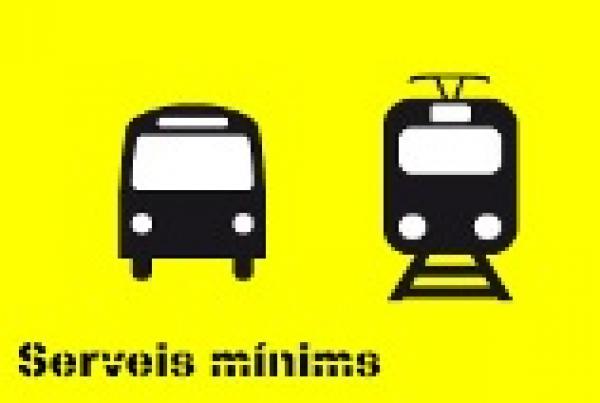 picto serveis mínims metro i bus