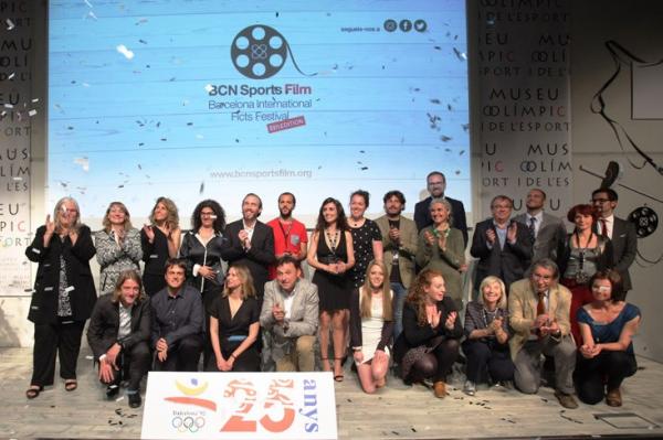 Els guanyadors de la passada edició del BCN Sports Film Festival / Foto: Web del BCN Sports Film 