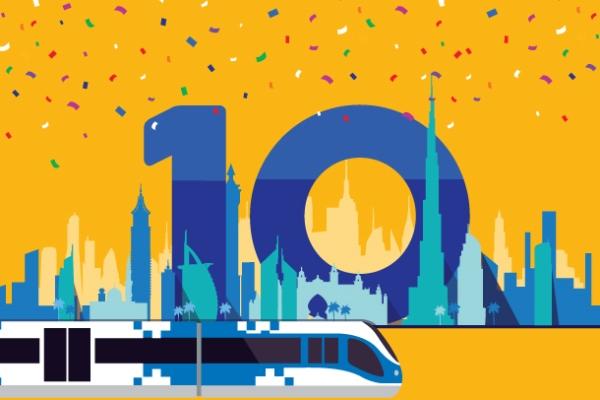 El metro de Dubai celebra aquest setembre el seu 10è aniversari / Imatge: Web RTA
