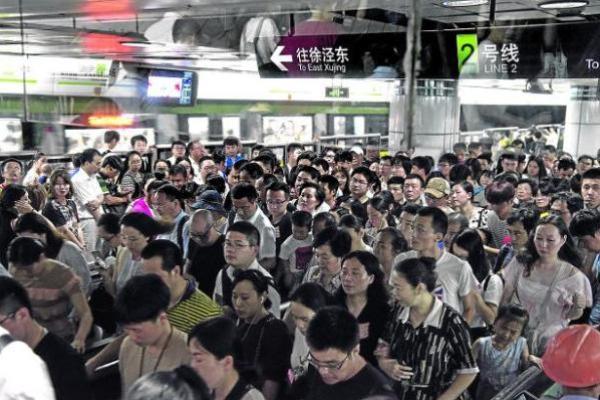 10 milions d'usuaris diaris al metro de Xangai / Imatge: web diari Las Provincias