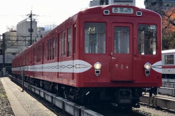 Tren restaurat Mitsubishi / Imatge: web enelsubte