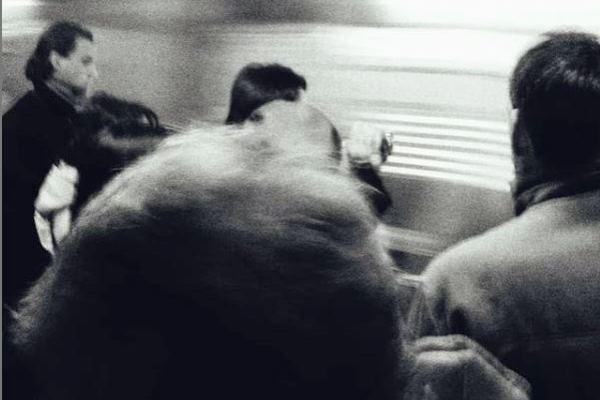 Les imatges d'aquesta sèrie exposen les vibracions del metro de Nova York / Foto: Josep Maria García (fragment)