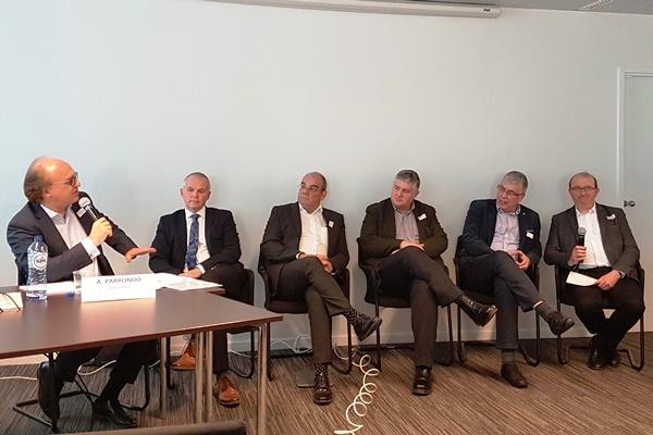 El panell d'experts de l'ERRAC que va tenir lloc dijous a Brussel·les / Foto: TMB
