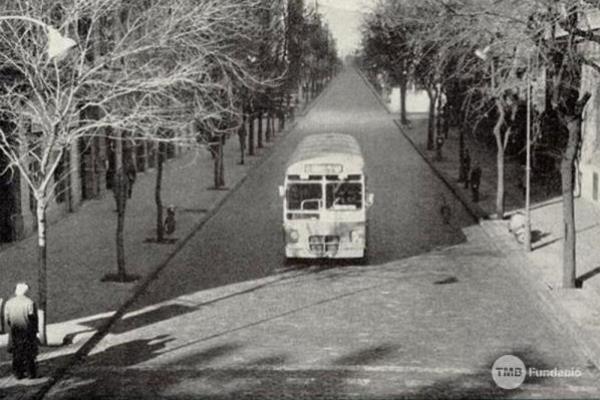 L'autobús Pegaso utilitzat per a la campanya de promoció / Foto: Arxiu TMB