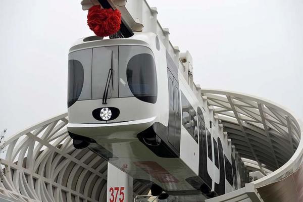 Tren del cel, a la Xina / Foto: Corbisda Zhi Ying Xiang