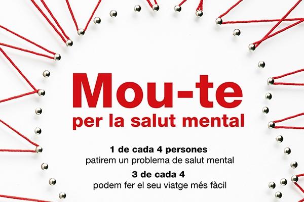 Imatge campanya 'Mou-te per la Salut Mental'