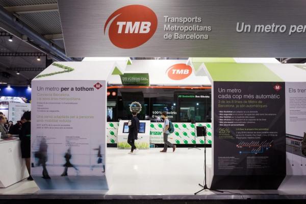 TMB participa amb un estand al saló Smart Mobility World Congress / Foto: Jordi López (TMB)