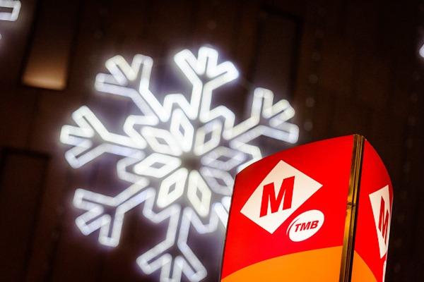TMB recomana l'ús del metro i el bus aquestes festes de Nadal / Foto: Pep Herrero (TMB)