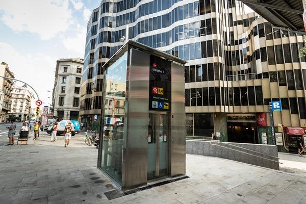 L'adaptació de Jaume I ha inclòs la instal·lació de dos ascensors / Foto: Jordi López