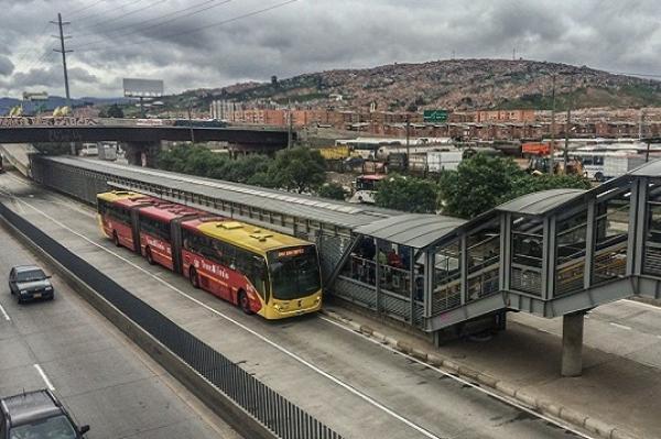 Estació del Transmilenio a Soacha / Foto: Ajuntament de Bogotà