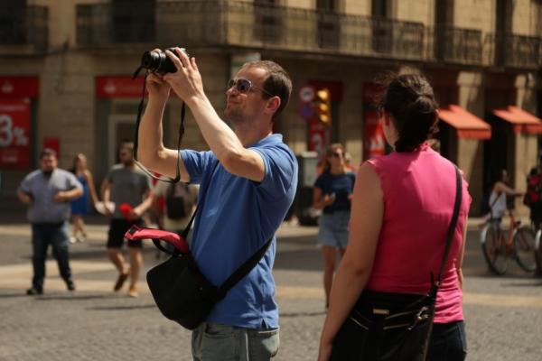 Turistes a Ciutat Vella / Foto: Ajuntament de Barcelona
