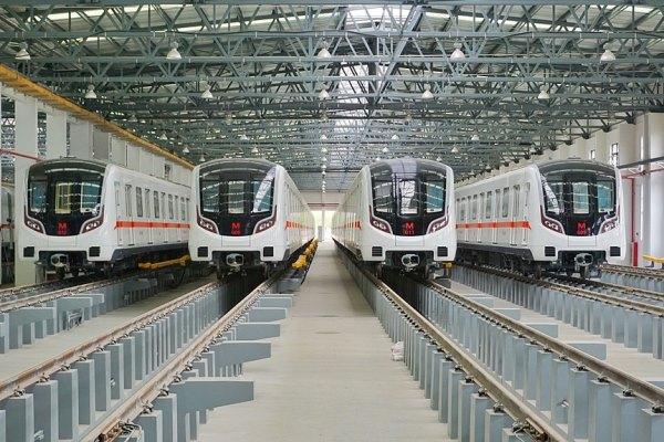 Trens de la nova línia 7 de Wuhan / Foto: Painjet (Wikimedia)