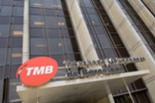 Logo TMB en oficines centrals