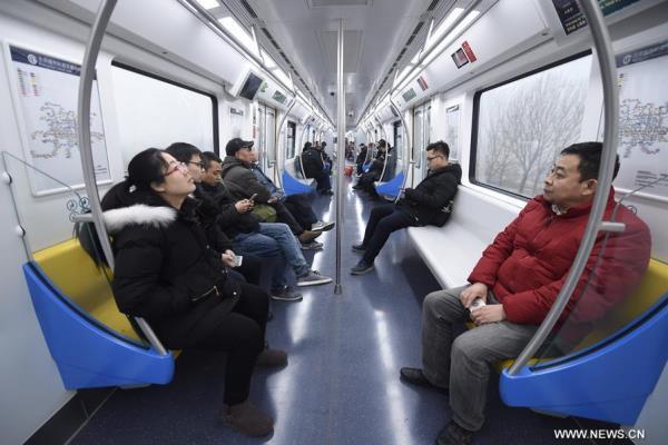 Inaugurada la línia de metro automàtic Yanfang a Pequín / Imatge: web notícies xnihuanet