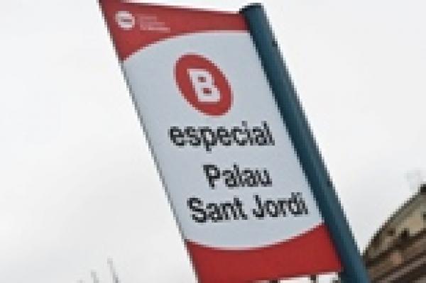 Servei especial de bus al Palau Sant Jordi
