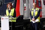 La presidenta de TMB, Laia bonet ha visitat avui la planta d'Alstom a Santa Perpètua / Foto: Pep Herrero (TMB)