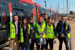 L'equip de TMB i Ayesa que prestarà servei al Tramvia de Saragossa / Foto: TMB
