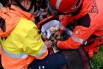El dispositiu ha simulat el rescat d'un nadó / Foto: Pep Herrero (TMB)
