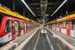 Estació de Trinitat Nova de l'L4 de metro