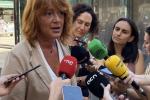 La presidenta de TMB, Laia Bonet, avui en una atenció a mitjans / Foto: TMB