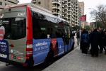 Presentació del bus a demanda d'El Farró-Galvany. /Foto: PEP HERRERO (TMB)