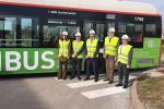 Bus utilitzat en el projecte NIMBUS. /Foto: TMB